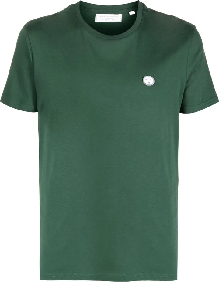 chest logo-patch T-shirt