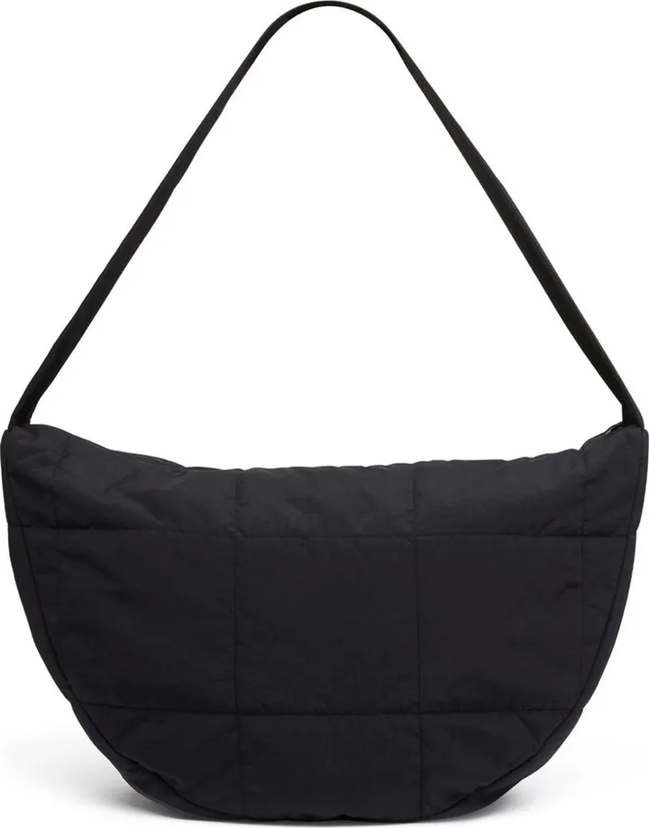 Recycled nylon satchel shoulder bag