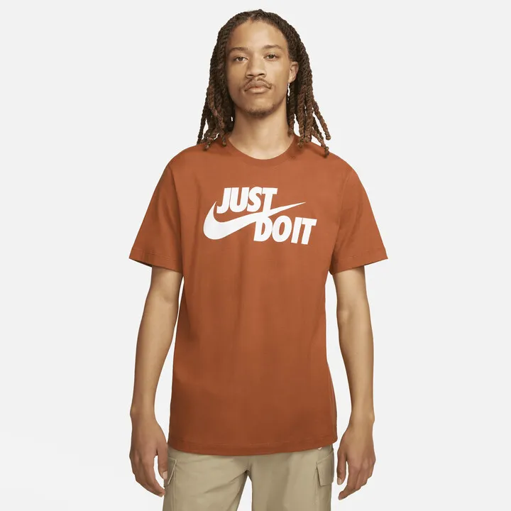 Men's Nike Sportswear JDI T-Shirt in Brown