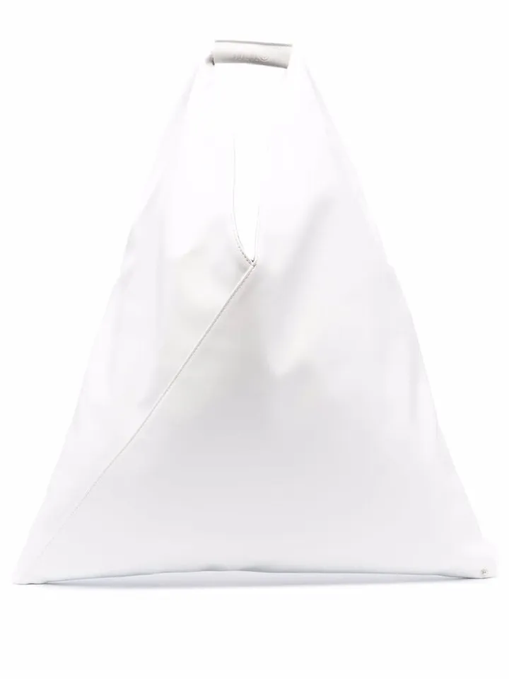 Japanese debossed-logo tote bag