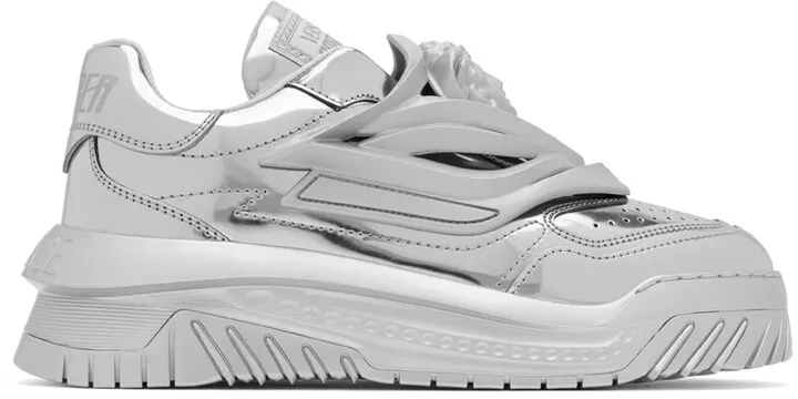 Versace Silver Odissea Sneakers