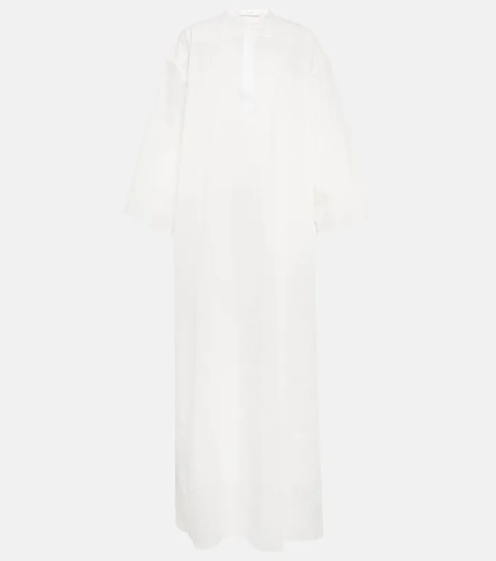 Lanna cotton kaftan maxi dress