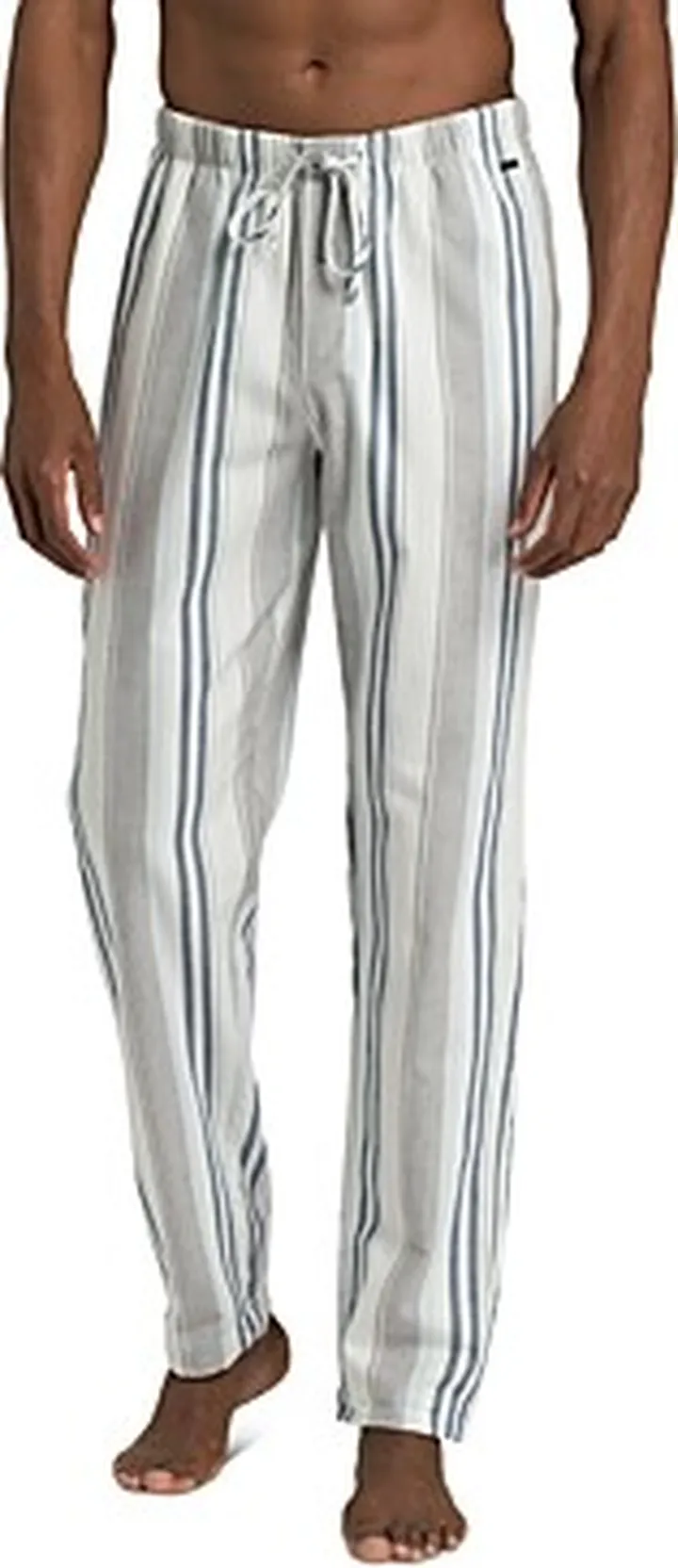 Hanro Cozy Comfort Cotton Flannel Stripe Pajama Pants