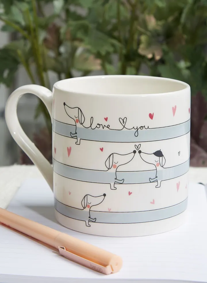 Sausage Dog Love Mug