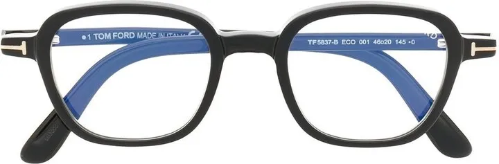Square-Frame Optical Glasses