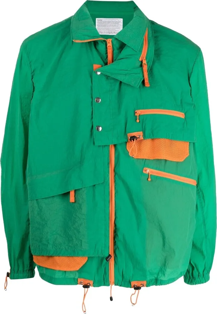 Semi-Sheer Bomber Jacket