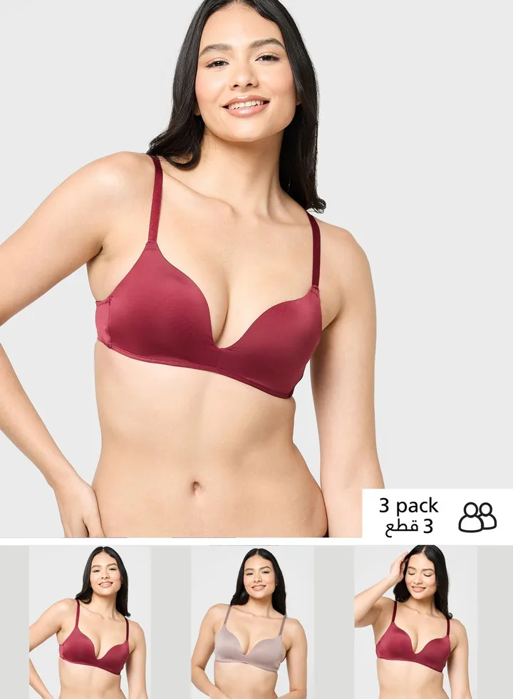 2 Pack T-Shirt Bra