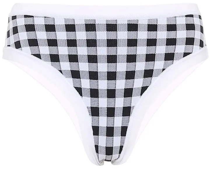 La Plage gingham bikini bottoms
