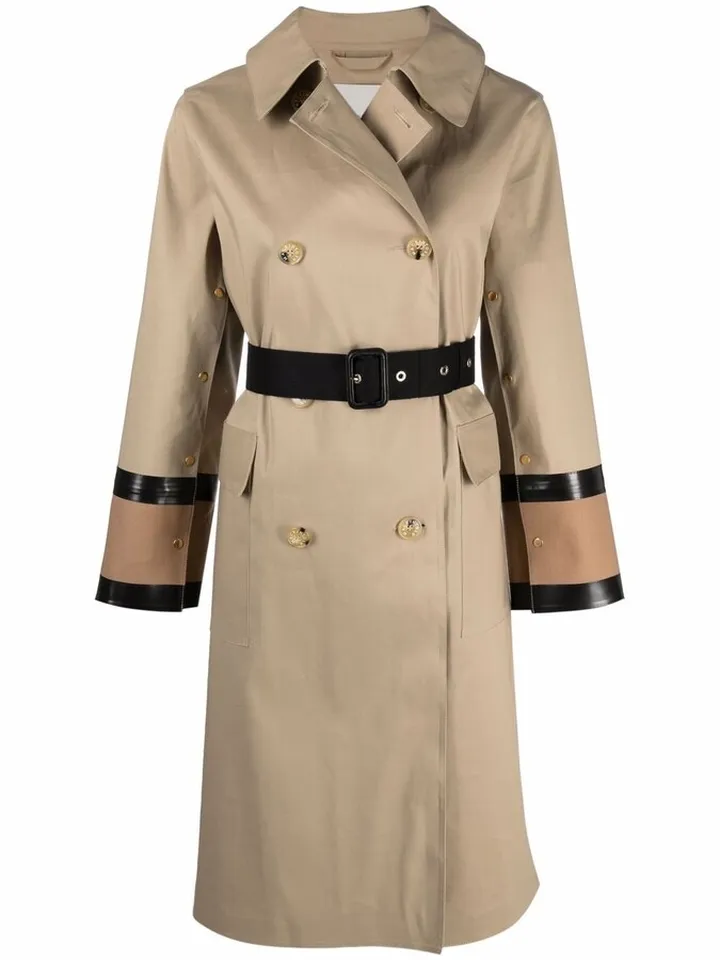 Marnoch mid-length trench coat