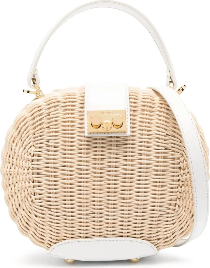 Small Straw Tote Bag