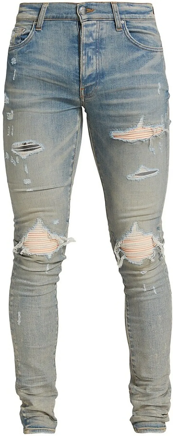Mx1 Ultra-Suede Skinny Jeans