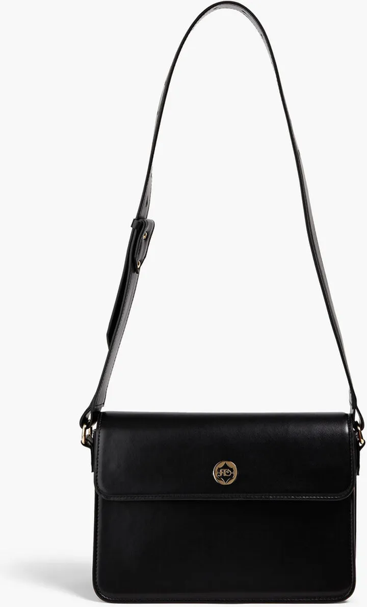 Zendaya faux leather shoulder bag
