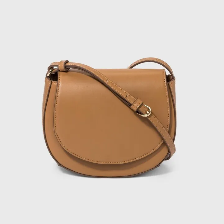 Saddle Crossbody Bag - A New Day™ Brown
