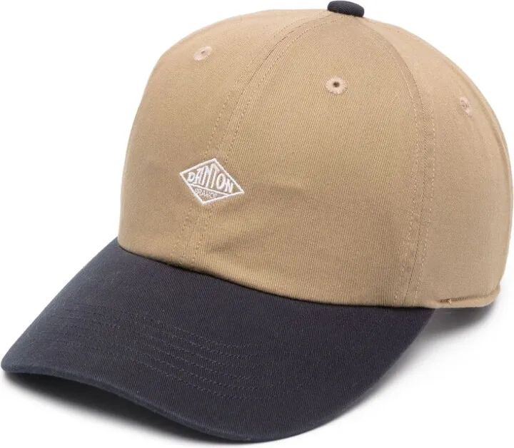 Embroidered-Logo Two-Tone Cap