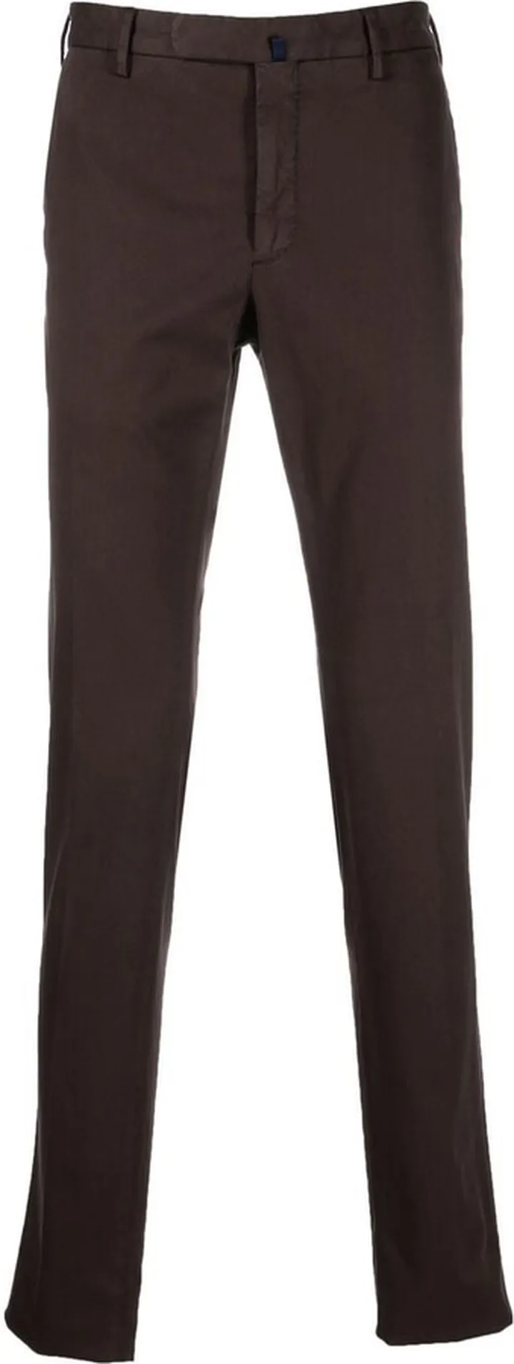 Mid-Rise Straight-Leg Trousers