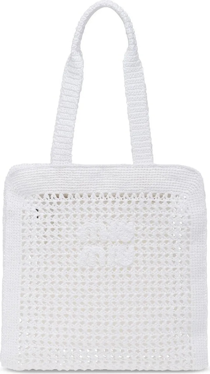 Interwoven Straw Tote Bag