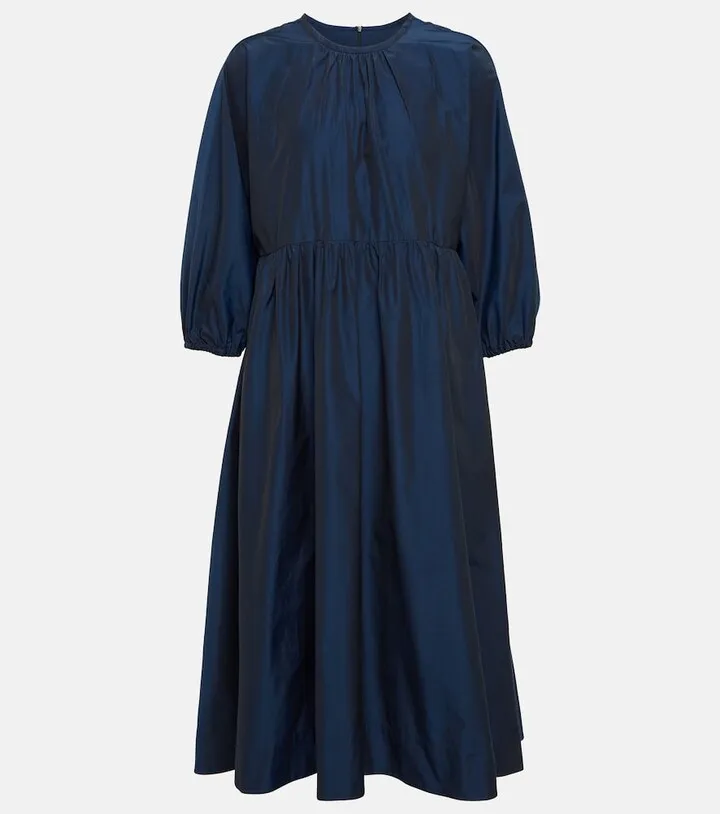 Davina cotton-blend midi dress