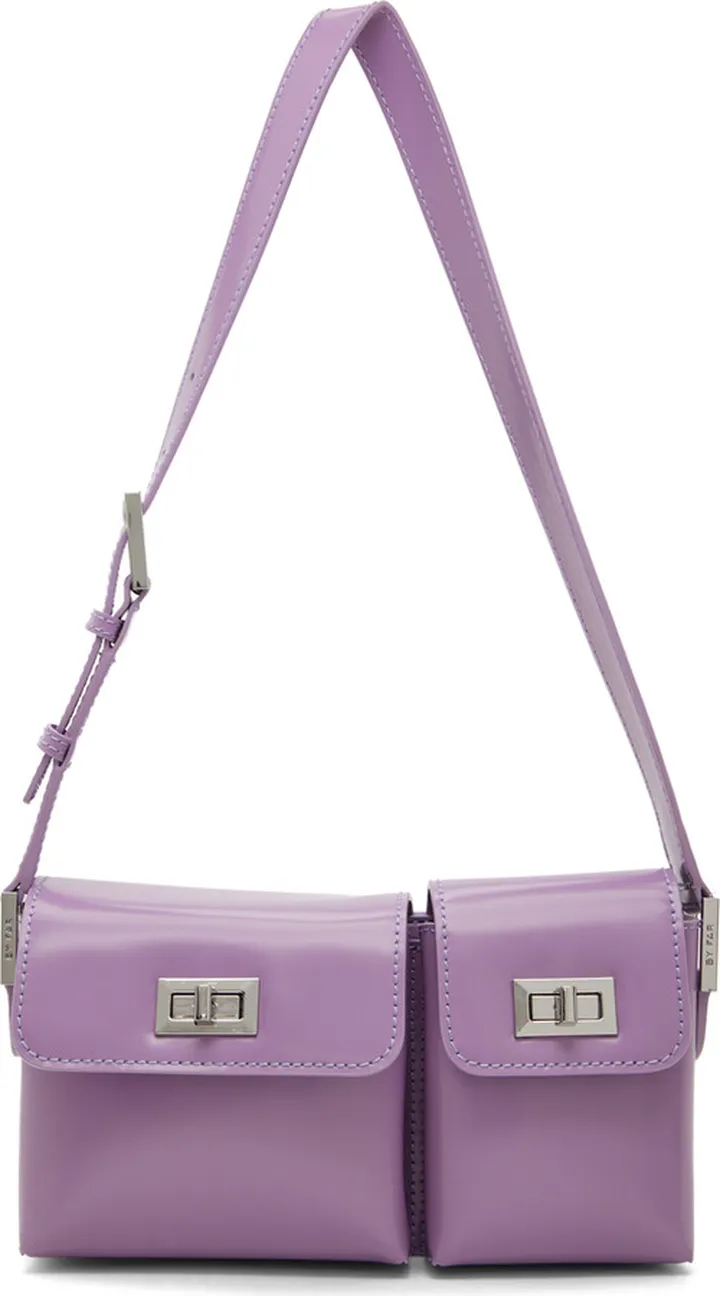 BY FAR Purple Baby Billy Bag