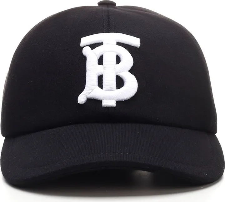 Burberry Monogram Embroidered Baseball Cap