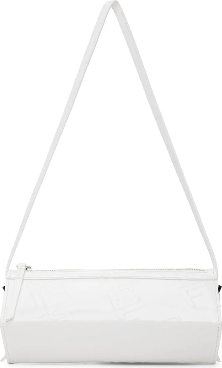 BY FAR White Karo Bag