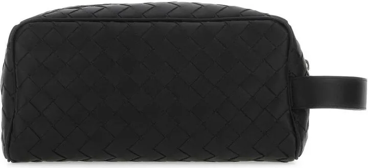 Woven Zipped Makeup Bag