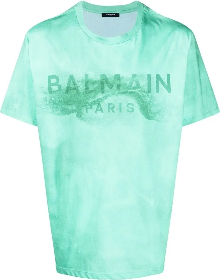 logo-print detail T-shirt