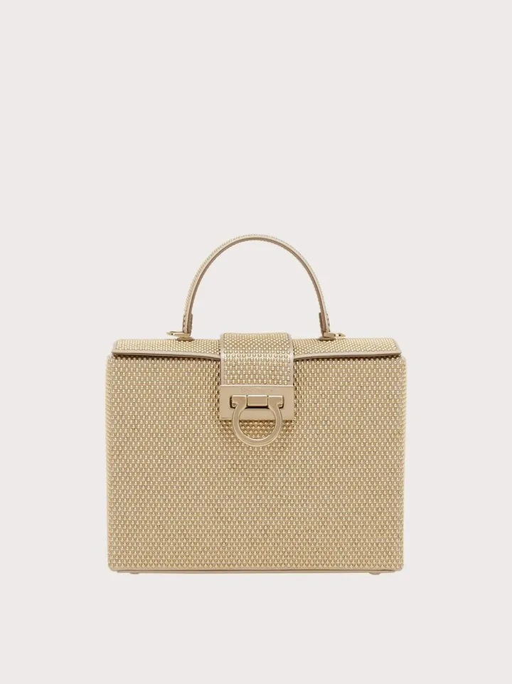 Ferragamo Women Trifolio Box bag Beige