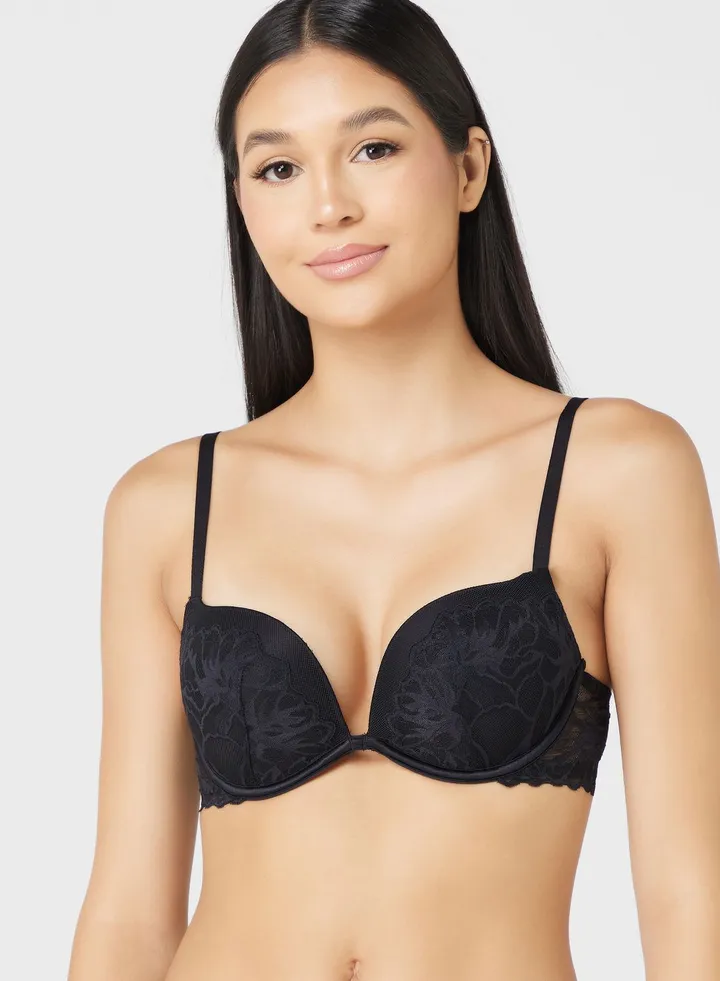 Plunge Neck Bra
