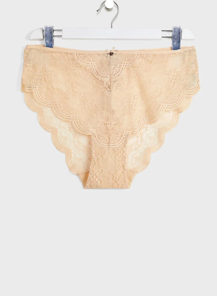 Lace High Waist Brief