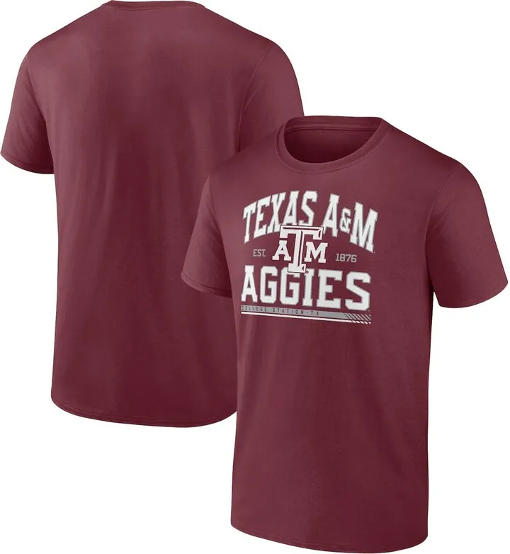 Men's Fanatics Branded Maroon Texas A & M Aggies Modern Stack T-shirt