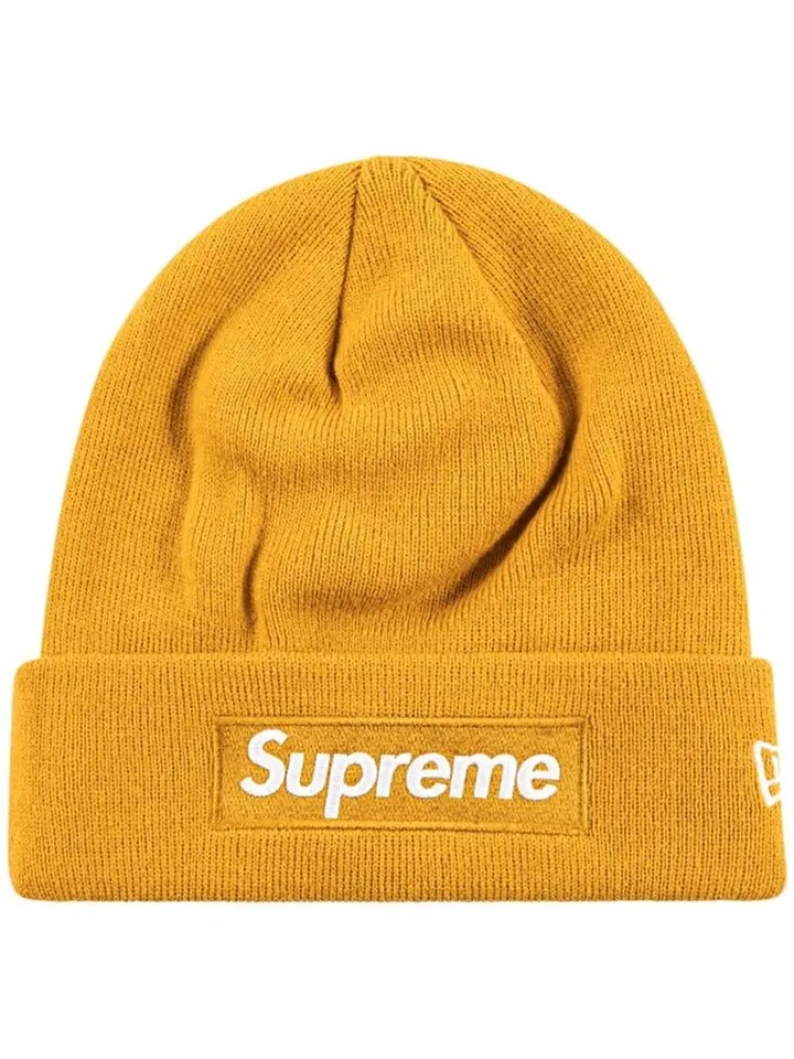 x New Era box logo beanie