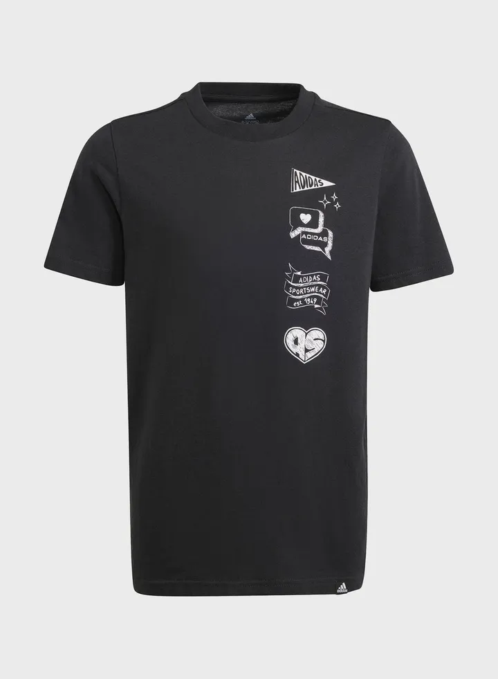 Brand Love Graphic T-Shirt Kids