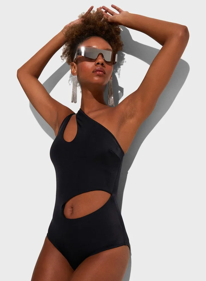Cut Out Detail Swimsuit