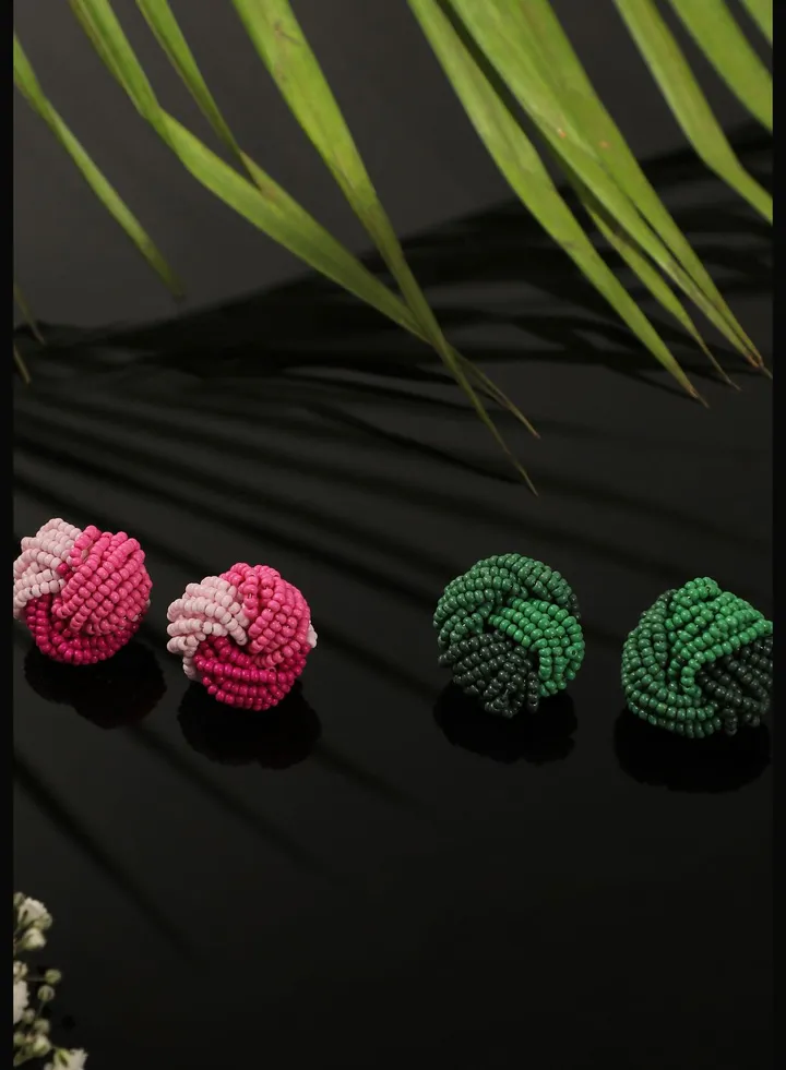 Pack of 2 Trendy Designer Studs