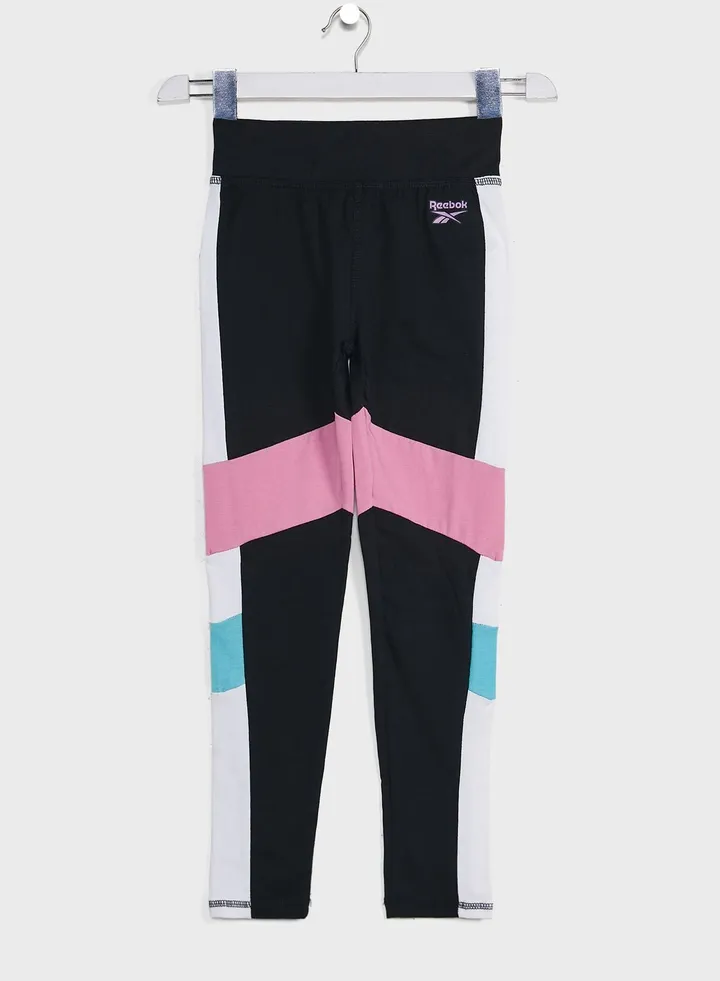 Youth Triple Colour Block Leggings