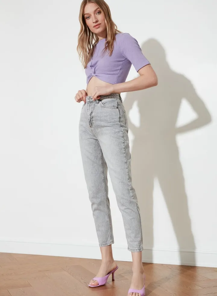 High Waist Mom Jeans