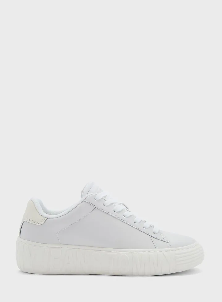 New Cupsole Leather Sneakers
