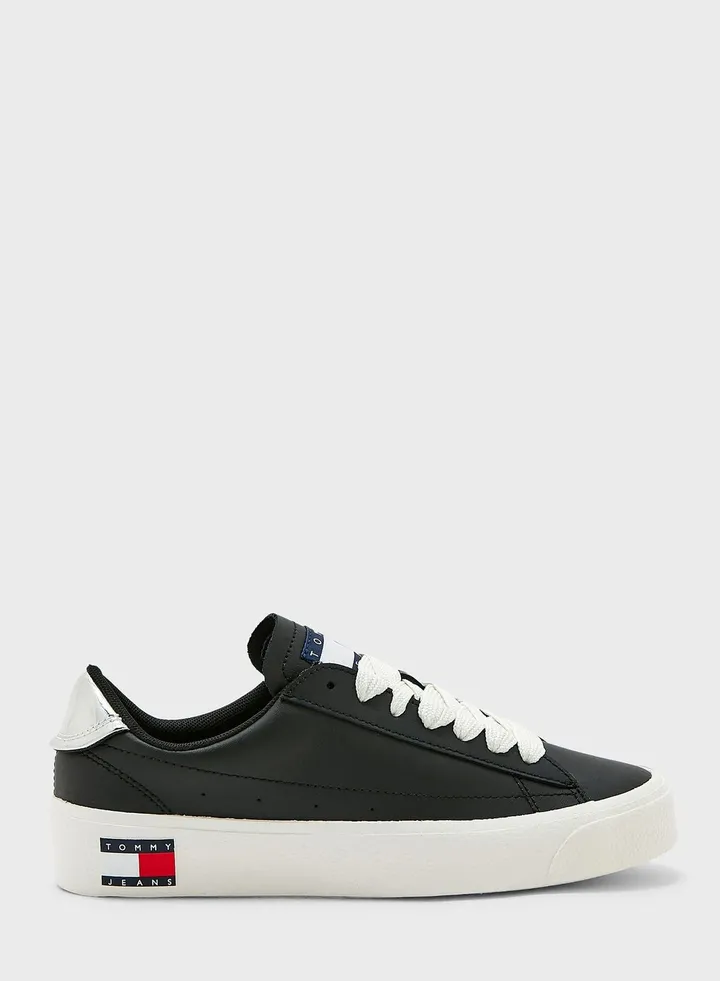 Vulcanized Lace Up Sneakers