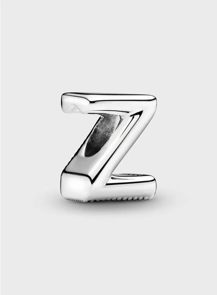 Letter Z Alphabet Charm