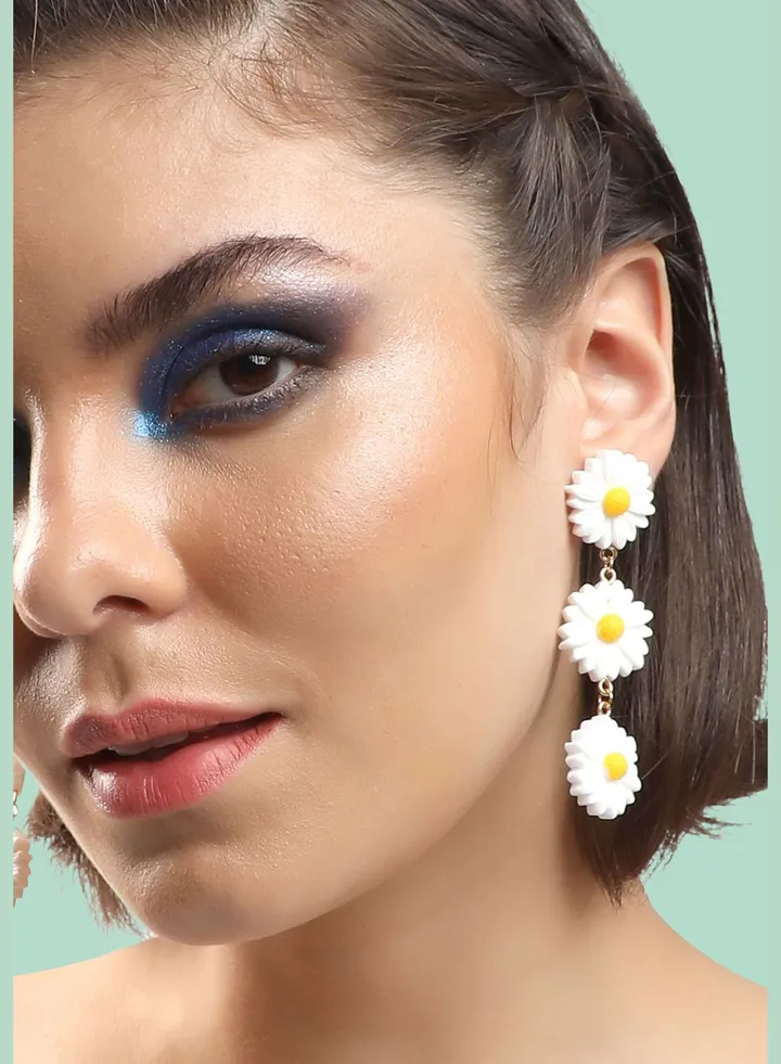 Gold Plated Party Designer Drop Earring For Women