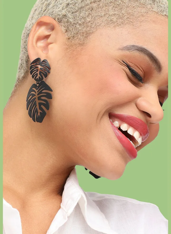 Silver Plated Party Designer Drop Earring For Women