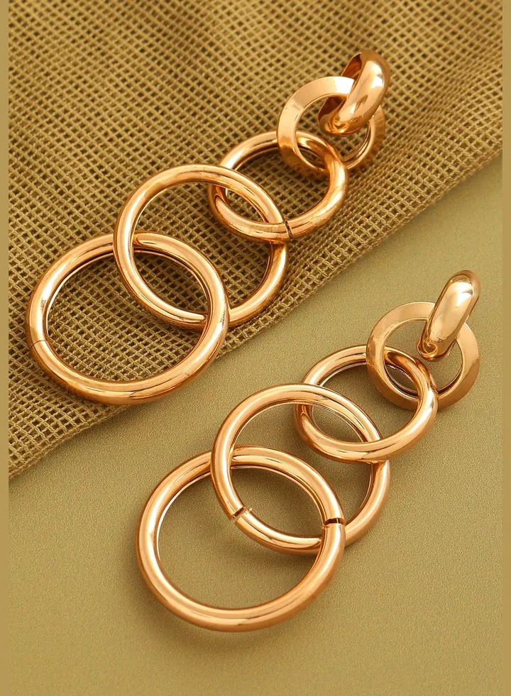 Gold Plated Party Designer Drop Earring For Women