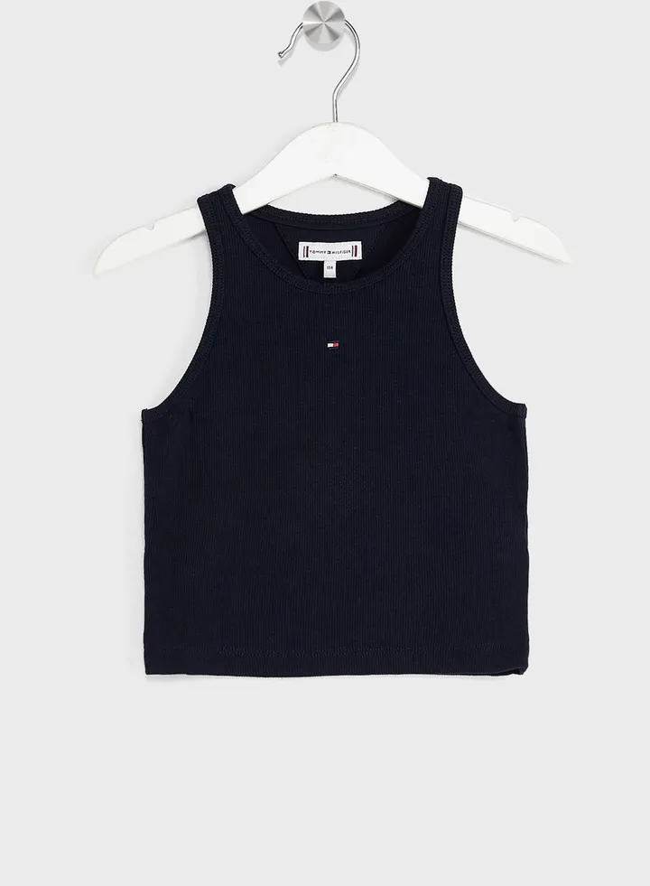 Youth Essential Rib Tank Top