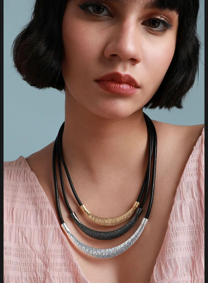 Silver Plated Designer Party Wear Necklace For Women