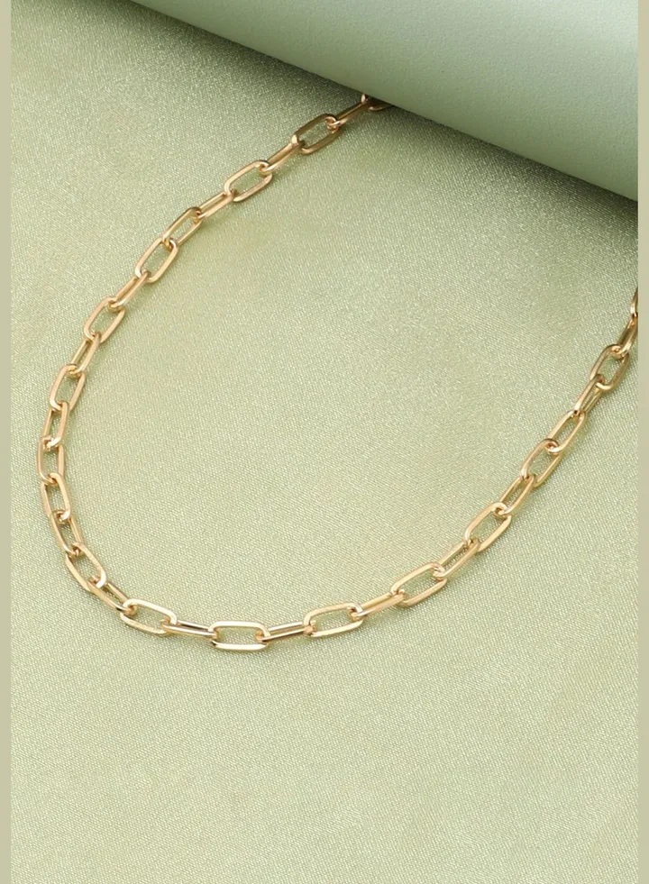 Gold Plated Designer Casual Necklace For Women