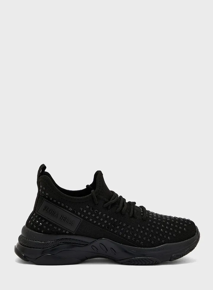 Lace Up Low Top Sneakers