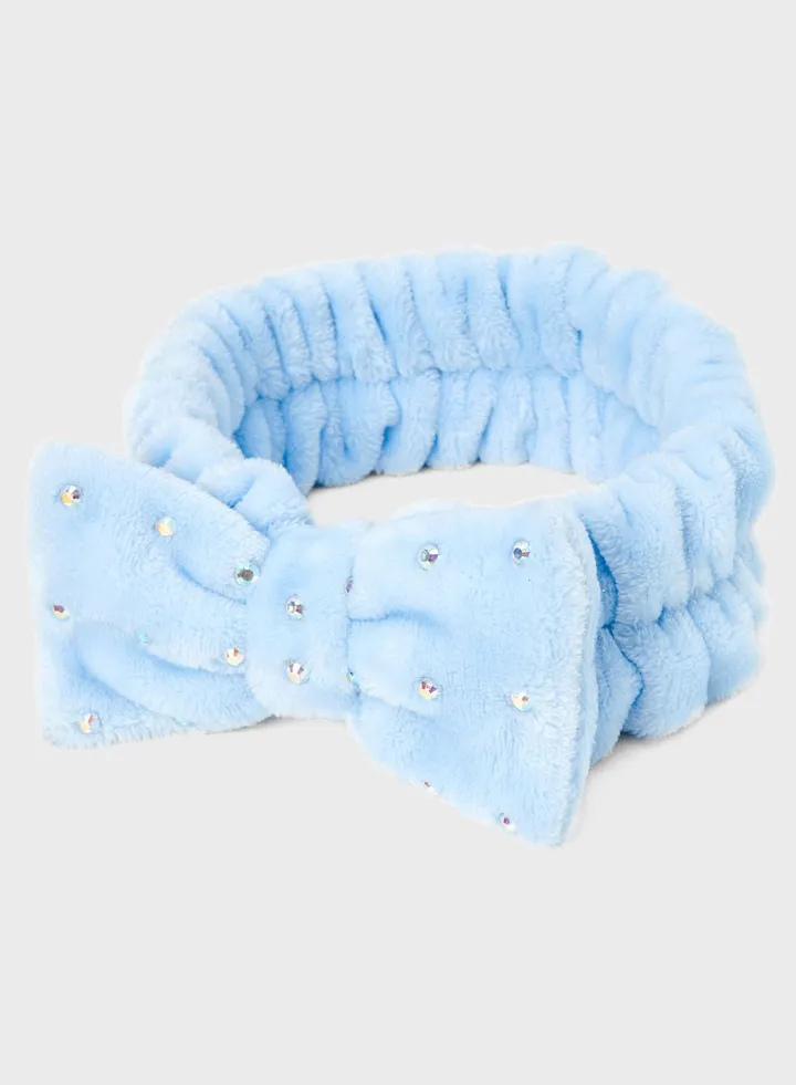 Blue Bow Headwraps
