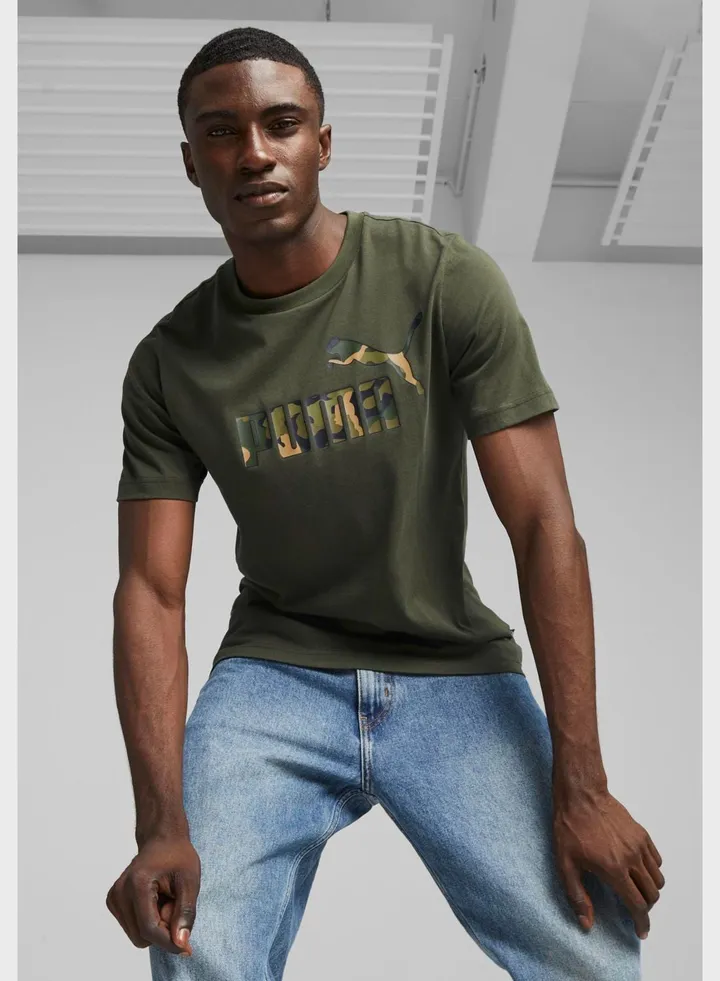 Essential Camo Graphic T-Shirt