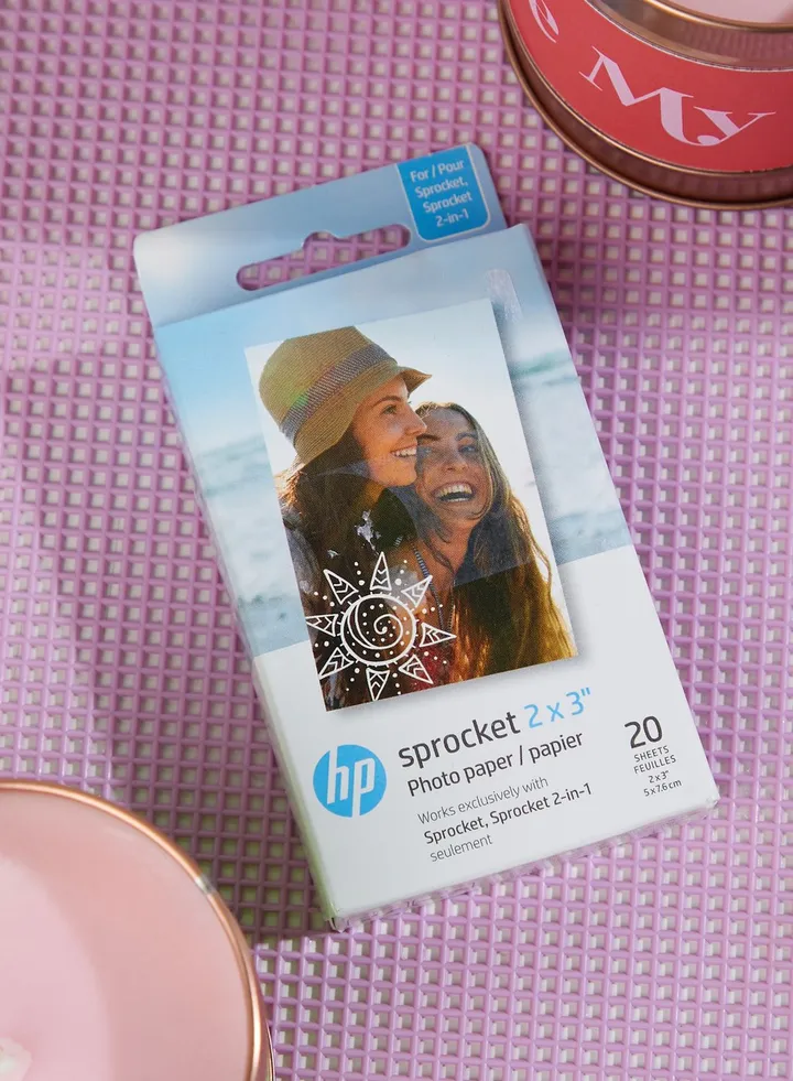 Hp Sprocket 2X3 Premium Zink Sticky-Back Photo Paper