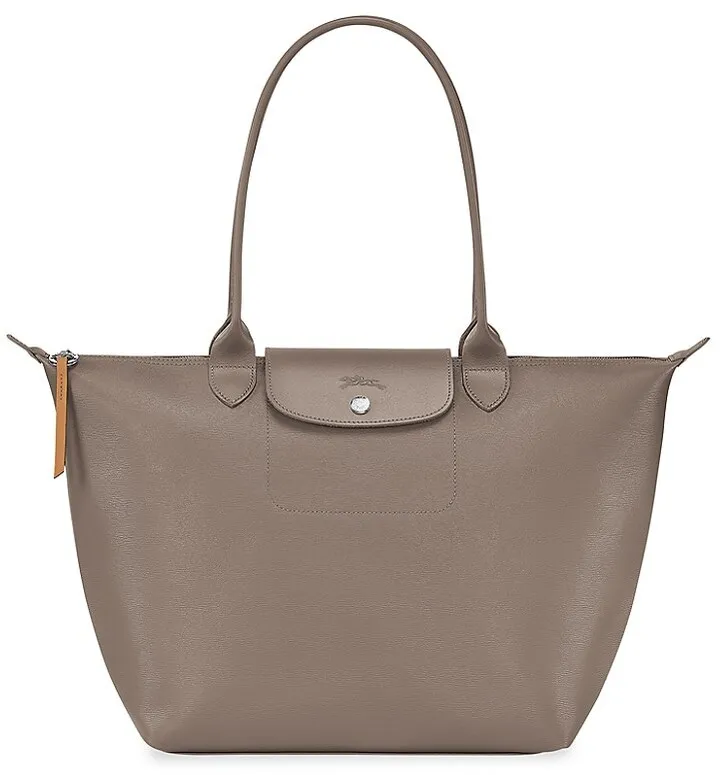 Large Le Pliage City Shoulder Tote